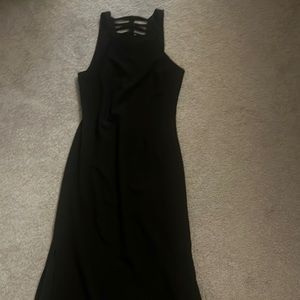 Black maxi dress XS